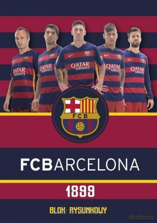 Blok rysunkowy A4/20K FC Barca Fan 4 (10 szt)