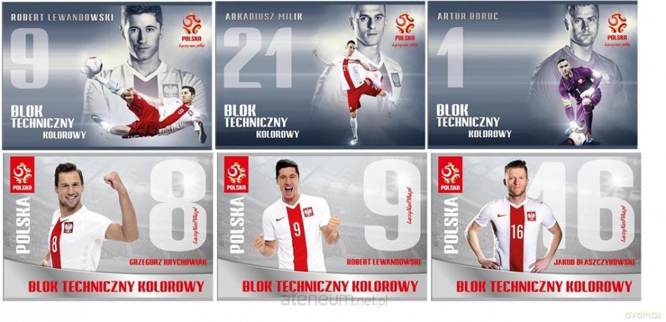 Blok techniczny kolorowy A4/10K PZPN (10 szt)