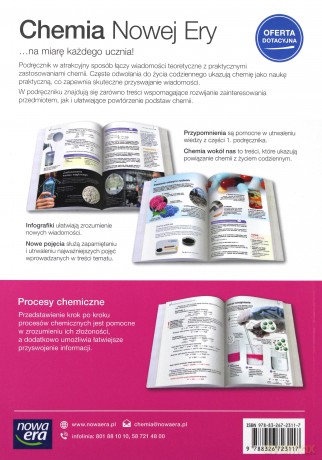 Chemia gimnazjum 2 Chemia Nowej Ery Podręcznik [KSIĄŻKA]