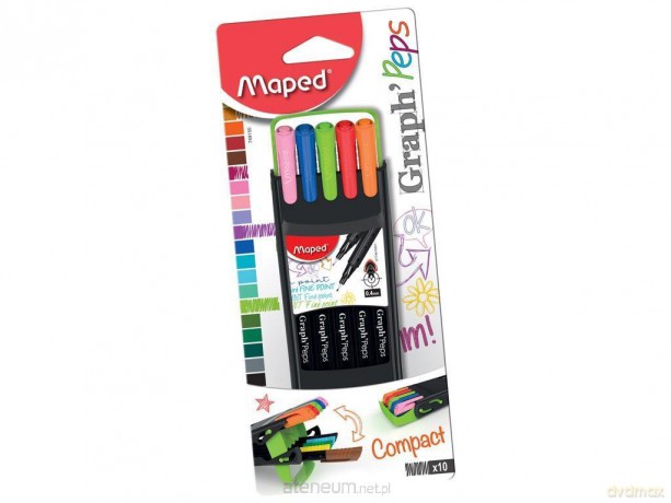 Cienkopis Graph Peps Compact 10 kolorów