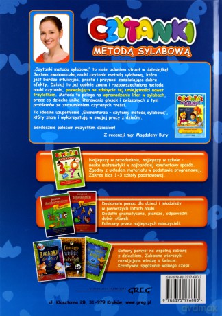 Czytanki metodą sylabową [KSIĄŻKA]