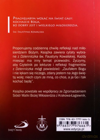 Dobrego dnia ze św. Faustyną Kowalską [KSIĄŻKA]