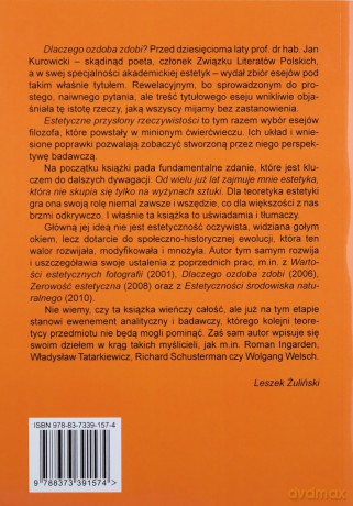 Estetyczne przesłony rzeczywistości - Jan Kurowicki [KSIĄŻKA]