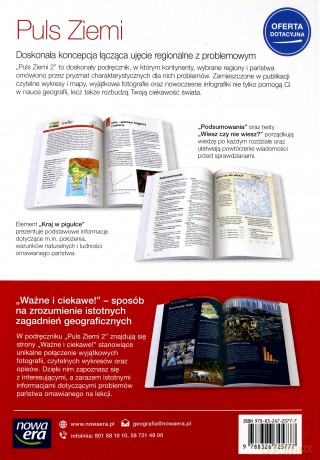 Geografia gimnazjum 2 Puls Ziemi Podręcznik [KSIĄŻKA]