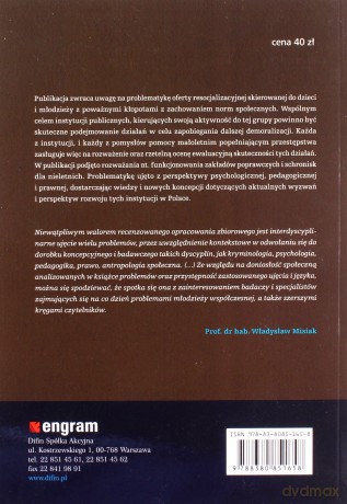 Instytucjonalna resocjalizacja nieletnich - Grzegorz Kudlak [KSIĄŻKA]