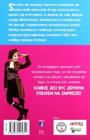 Jedyny pirat na imprezie - Lindsey Stirling [KSIĄŻKA]