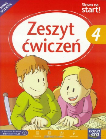Język polski Szkoła podstawowa 4 Słowa na Start ćwiczenie (z kodem) [KSIĄŻKA]