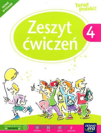 Język polski Szkoła podstawowa 4 Teraz polski! ćwiczenie (z kodem) [KSIĄŻKA]