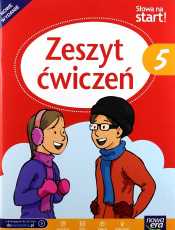 Język polski Szkoła podstawowa 5 Słowa na Start ćwiczenie (z kodem) [KSIĄŻKA]