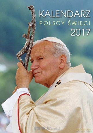 Kalendarz ścienny 2017 Polscy święci [KALENDARZ]