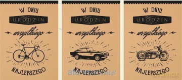 Karnety - Urodzinowe dla mężczyzn pakiet (9 szt)