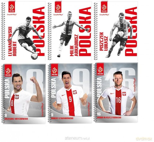 Kołozeszyt A6/80K kratka PZPN (10 szt)