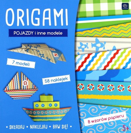 Książeczka 20x20 32 z naklejkami Origami [KSIĄŻKA]