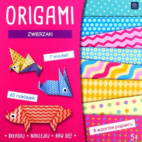 Książeczka 20x20 32 z naklejkami Origami [KSIĄŻKA]