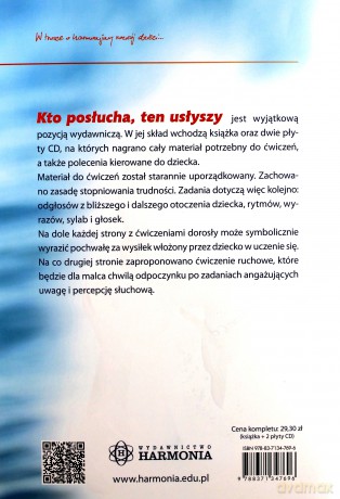 Kto posłucha ten usłyszy - Małgorzata Barańska, Magdalena Hinz [KSIĄŻKA]+[2CD]