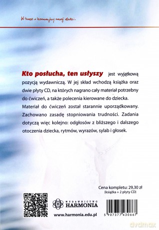 Kto posłucha ten usłyszy - Małgorzata Barańska, Magdalena Hinz [KSIĄŻKA]+[2CD]