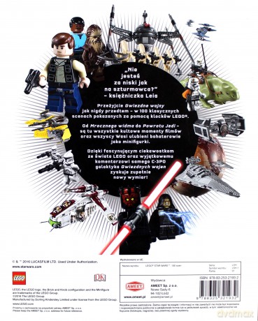 LEGO Star Wars. 100 scen (Gwiezdne Wojny) [KSIĄŻKA]