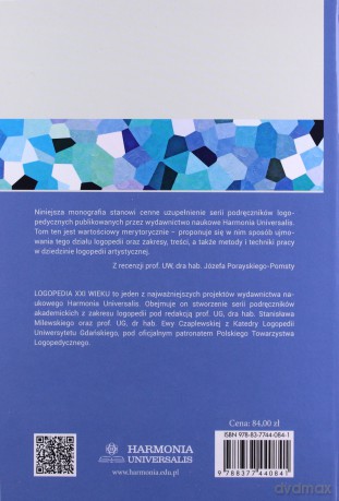Logopedia artystyczna [KSIĄŻKA]+[CD]