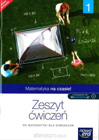 Matematyka gimnazjum 1 Na czasie ćwiczenie (z kodem) [KSIĄŻKA]