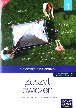 Matematyka gimnazjum 1 Na czasie ćwiczenie (z kodem) [KSIĄŻKA]