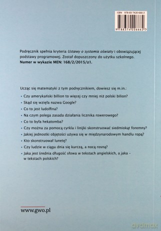 Matematyka gimnazjum 2 Z Plusem podręcznik [KSIĄŻKA]
