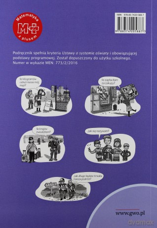 Matematyka Szkoła podstawowa 5 Z Plusem Podręcznik [KSIĄŻKA]