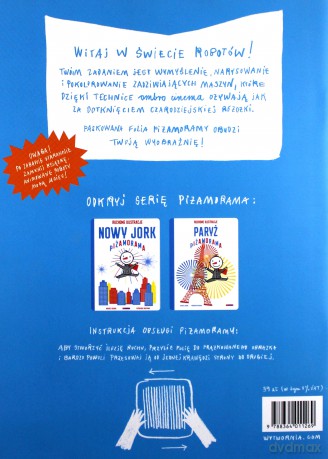 Moje Roboty. Piżamorama - Frederique Bertrand, Michael Leblond [KSIĄŻKA]