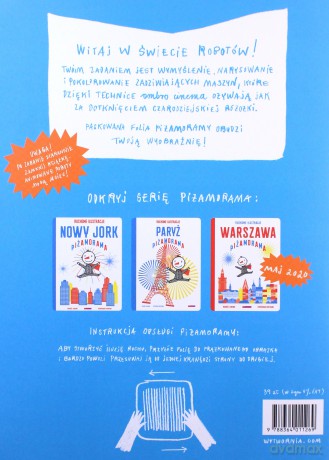 Moje Roboty. Piżamorama - Frederique Bertrand, Michael Leblond [KSIĄŻKA]