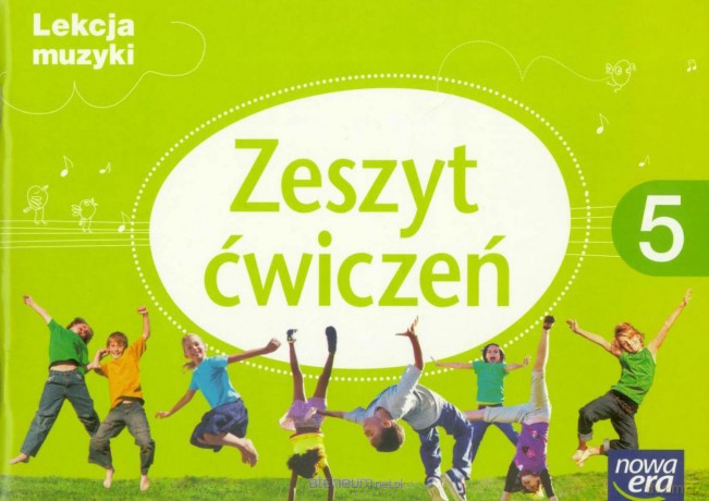 Muzyka Szkoła podstawowa 5 Lekcja muzyki ćwiczenie [KSIĄŻKA]