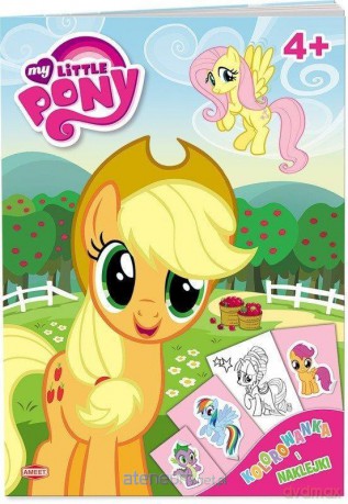 My Little Pony. Kolorowanka i naklejki [KSIĄŻKA]