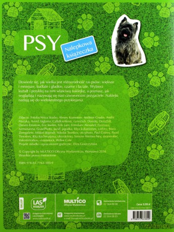 Nalepkowa książeczka. Psy [KSIĄŻKA]