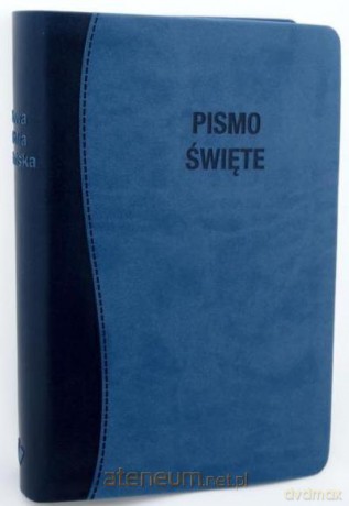 Nowa Biblia Gdańska - oprawa ekoskóra granat [KSIĄŻKA]