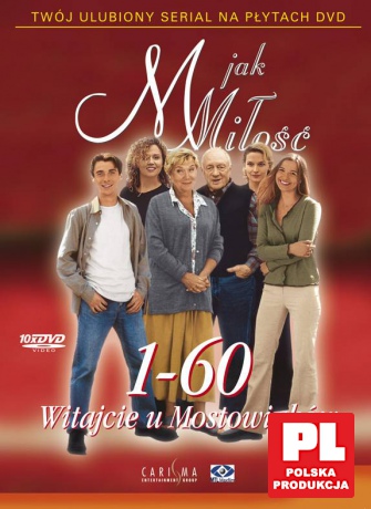 M jak Miłość odcinki 1-60 [BOX] [10DVD]