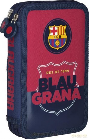 Piórnik podwójny FC-91 FCB Barca Fan 4