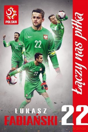Plakat kibica 61 x 91,5 cm 2 PZPN