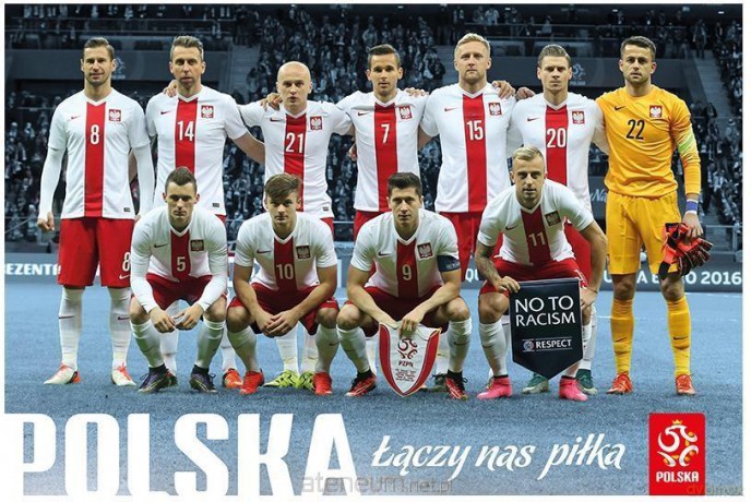 Plakat kibica 61 x 91,5 cm 4 PZPN