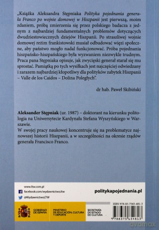 Polityka pojednania generała Franco - Aleksander Stępniak [KSIĄŻKA]