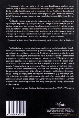Praca przedszkola [KSIĄŻKA]