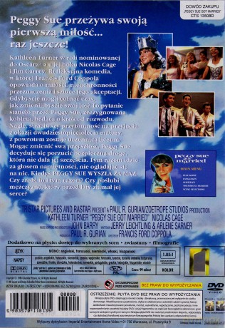 Peggy Sue wyszła za mąż [DVD]