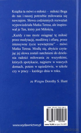 Rozważania na każdy dzień - Matka Teresa z Kalkuty - Matka Teresa z Kalkuty [KSIĄŻKA]