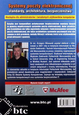 Systemy poczty elektronicznej - Grzegorz Blinowski [KSIĄŻKA]
