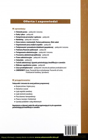 Technik administracji Egzamin potwierdzający kwalifikacje w zawodzie - Agnieszka Żukowska [KSIĄŻKA]