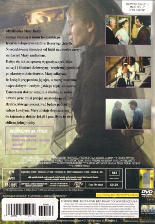 Mary Reilly [DVD]
