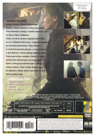 Mary Reilly [DVD]