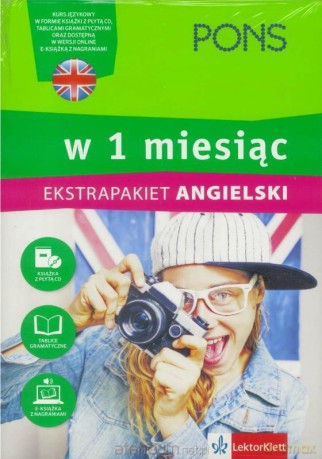 W 1 miesiąc - Angielski. Ekstrapakiet 2 Gram/Czasy [KSIĄŻKA]