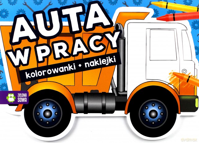 Wesołe auta. Auta w pracy [KSIĄŻKA]