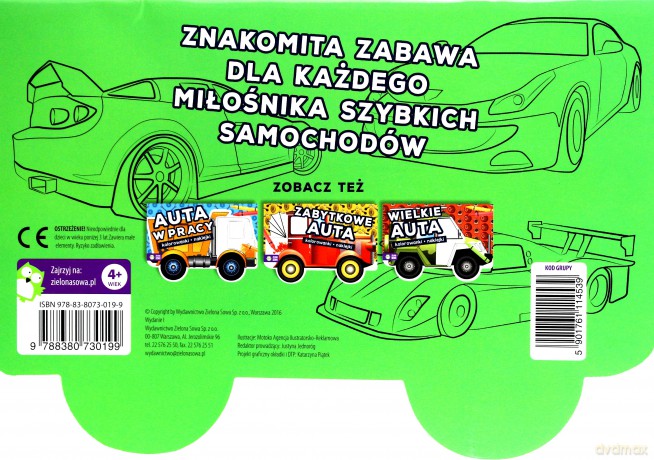 Wesołe auta. Superszybkie auta [KSIĄŻKA]