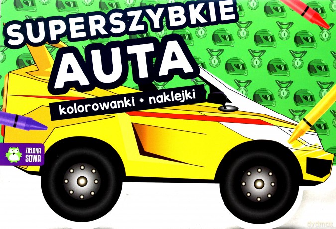 Wesołe auta. Superszybkie auta [KSIĄŻKA]