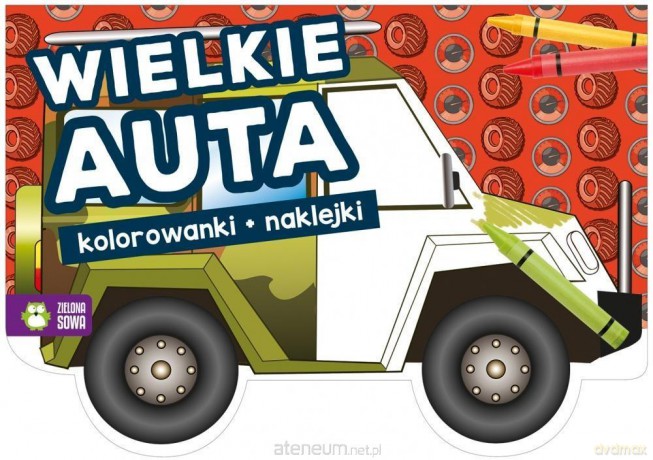 Wesołe auta. Wielkie auta [KSIĄŻKA]