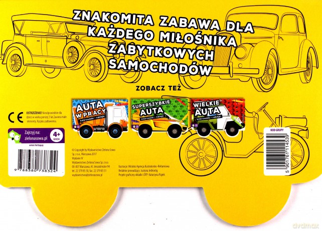 Wesołe auta. Zabytkowe auta [KSIĄŻKA]